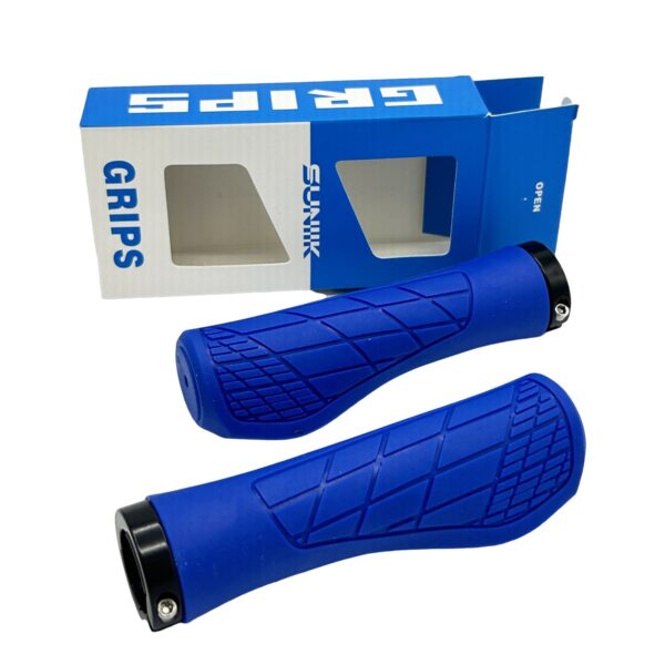 Puño genérico para patinete Azul (diseño ergonómico)