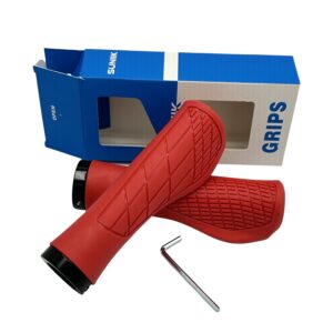 Puño genérico para patinete Rojo (diseño ergonómico)