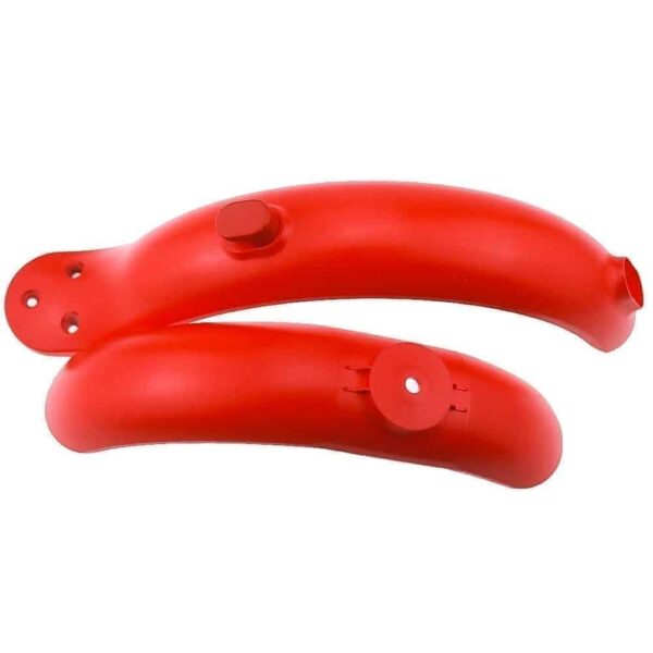 Guardabarros rojos para Xiaomi M365 y PRO (incluye delantero y trasero)