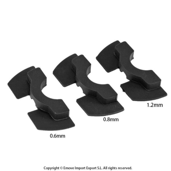 Gomas kit x3 anti-holguras (0.6mm, 0.8mm y 1.2mm)